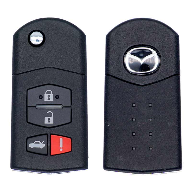 20062015 MAZDA 4B KEYLESS ENTRY FLIP KEY TRANSMITTER BGBX1T478SKE12501 Sffobs inc