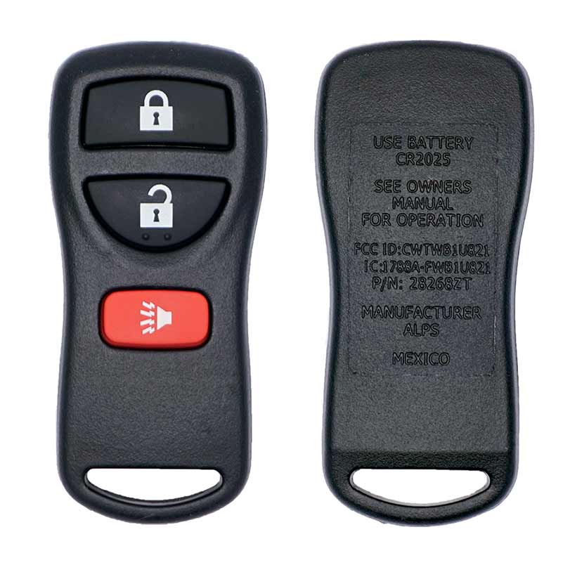 20052019 3B NISSAN KEYLESS ENTRY REMOTE FOB TRANSMITTER CWTWB1U821