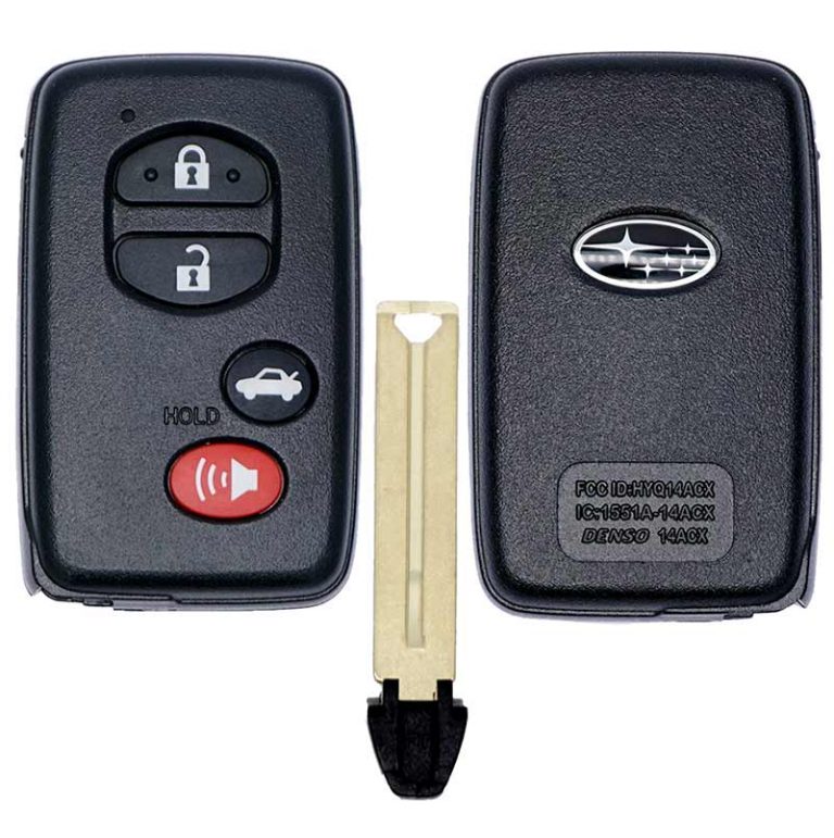 2013 2015 SUBARU SMART KEY PROXIMITY REMOTE FOB HYQ14ACX Sffobs Inc