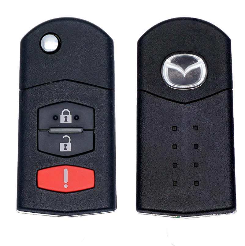 20052008 MAZDA 6 3B KEYLESS ENTRY FLIP KEY TRANSMITTER KPU41788